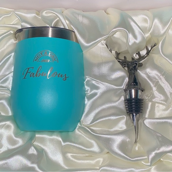 Not A Day Over Wine Tumbler - Picture 1 of 1
